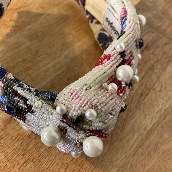 autumn adeigbo floral beaded gemstone crystal pearl embellished headband main image 6